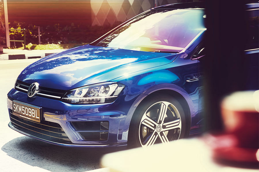 Sporting a mature appearance, the Golf R struts its stuff as soon as the engine is fired up.