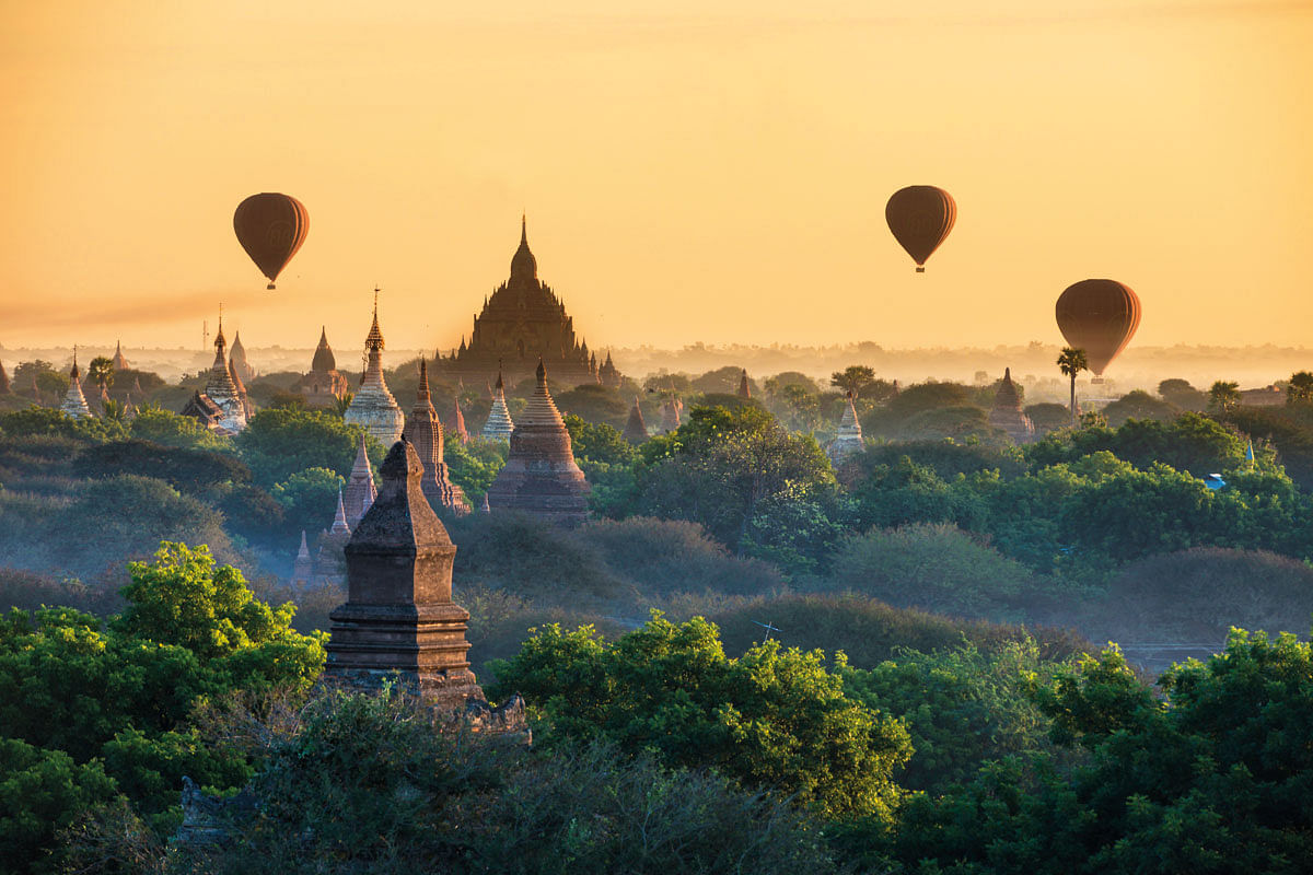 Two unique ways to explore Myanmar: Get on a cruise and a hot-air ...