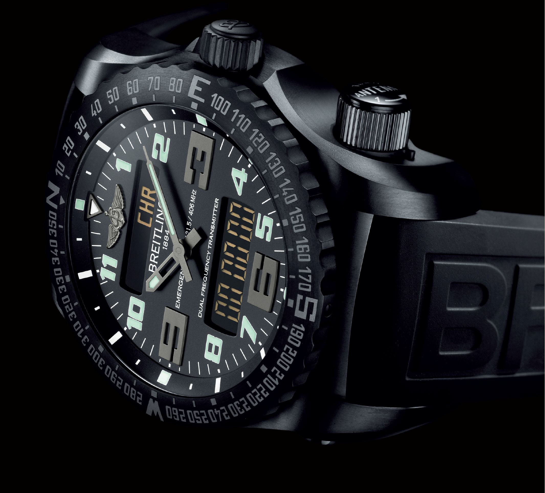 Breitling with clearance beacon