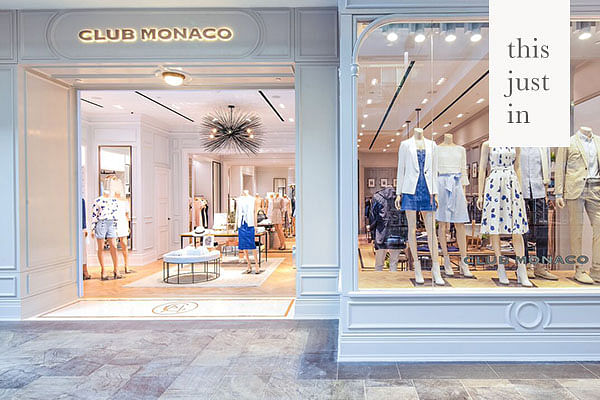 Club Monaco opens new outlet at MBS - The Peak Magazine