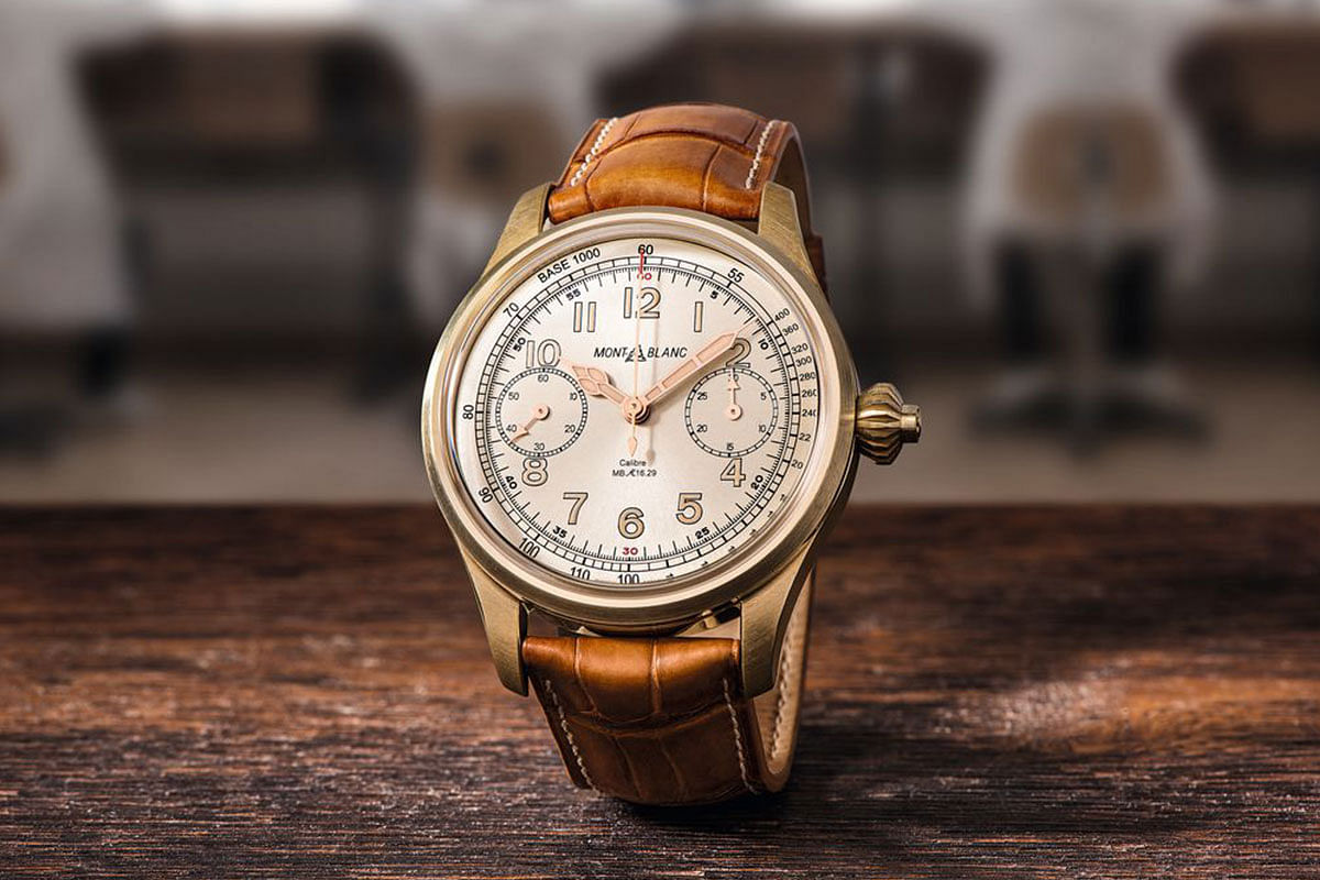 Bronze watches are making a comeback this time with luxury