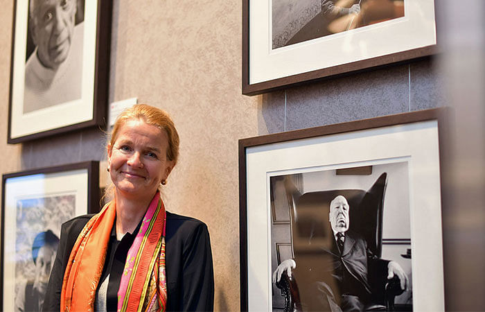 Karin Rehn-Kaufmann, art director and chief representative of Leica Galleries International