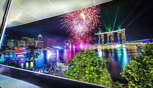 Watch the National Day fireworks at Forlino
