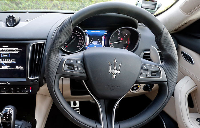 Interior of the Maserati Levante