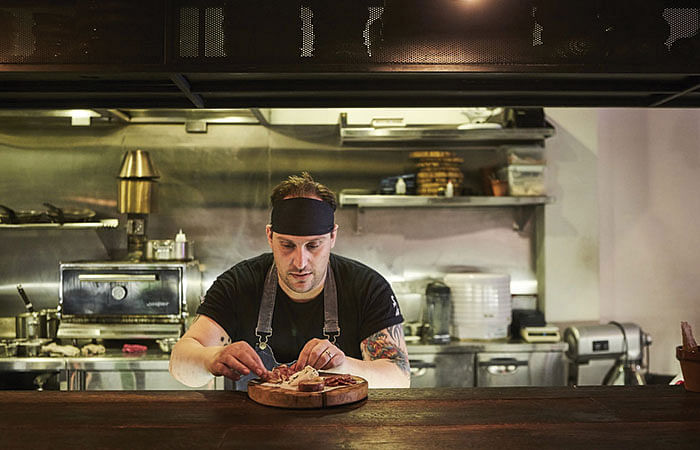 Drew Nocente, chef-owner of Salted & Hung