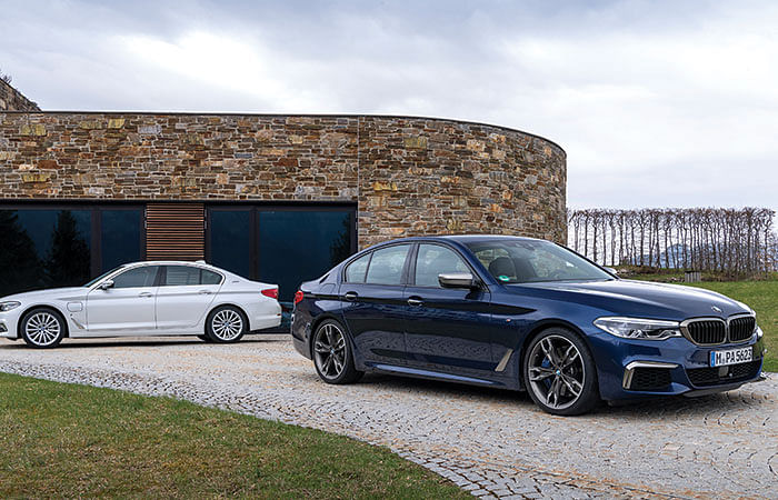 BMW 530e iPerformance and BMW M550i xDrive