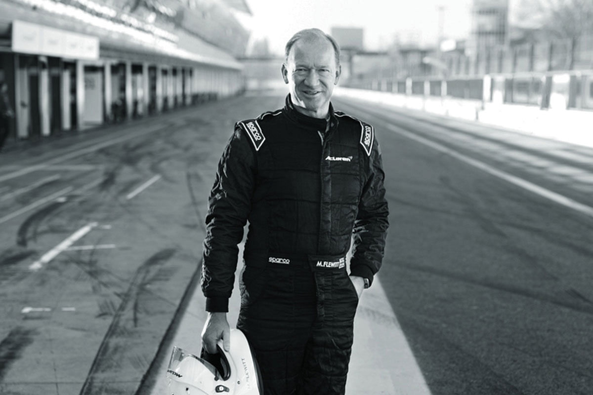 Mike Flewitt, CEO of McLaren Automotive