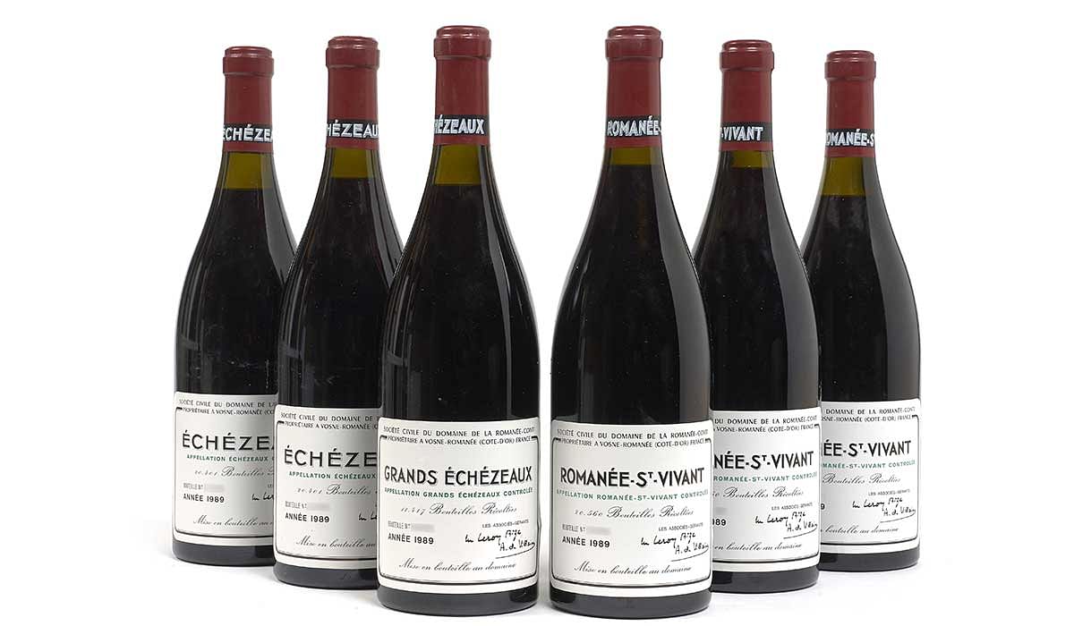 Most expensive French wine in the world