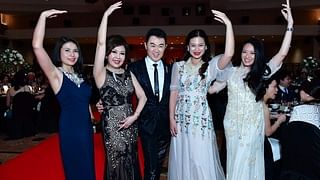 Marilyn Lum, Laura Hwang, Gilbert Cheah, Tjin Lee & Elaine Kim