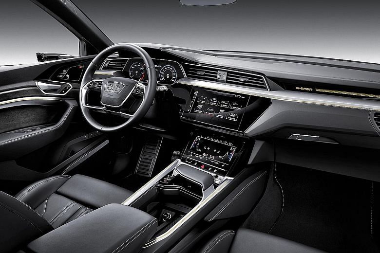 Audi E-tron interior