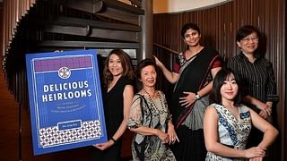 Delicious Heirlooms by Ow Kim Kit, featuring Soon Puay Keow, Veshali Visvanaath, Jasmine Lee and Lilian Lee's restaurants Spring Court, Muthu's Curry and Huat Kee