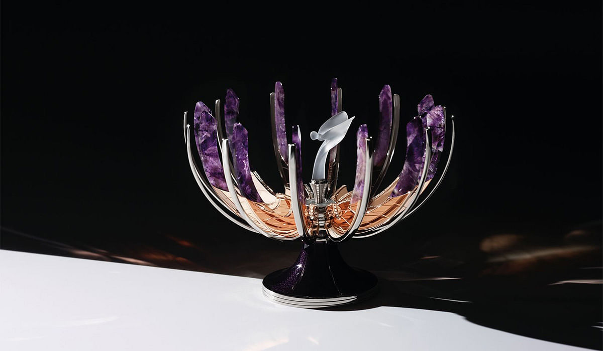 Rolls Royce and Faberge's Spirit of Ecstasy Imperial Class egg