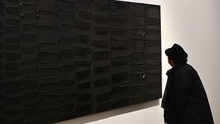 A Pierre Soulages Painting