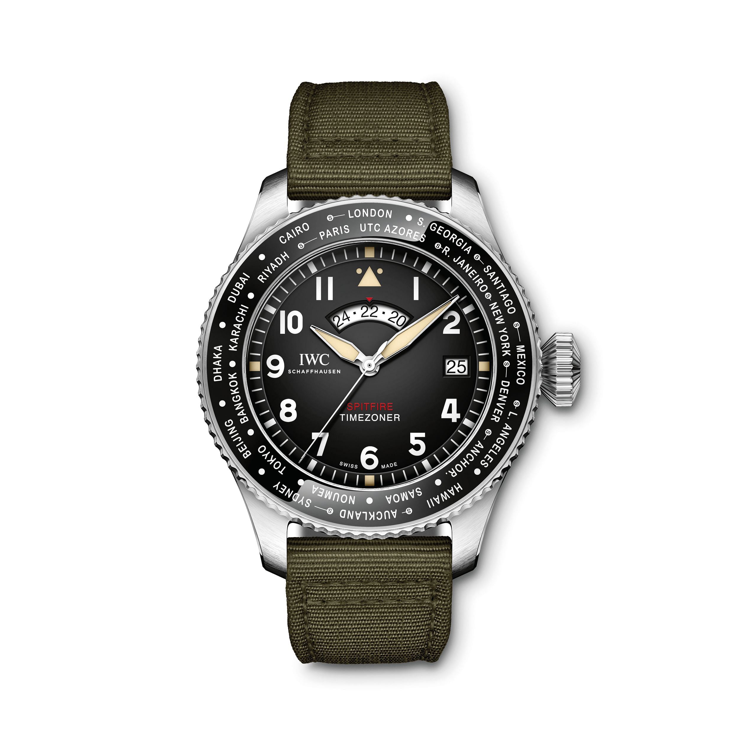 Pilot's Watch Timezoner Spitfire Edition The Longest Flight