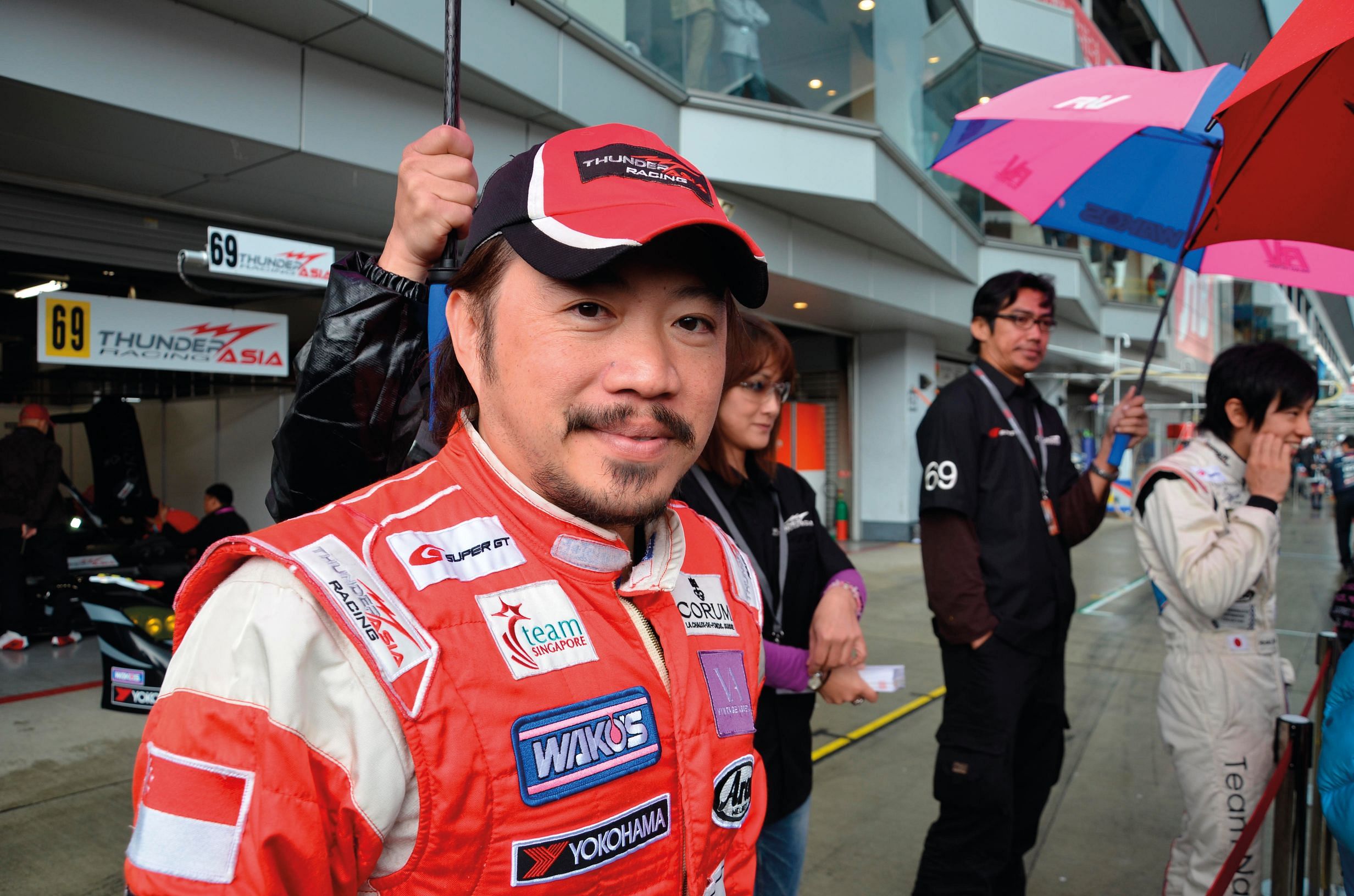 Melvin Choo challenging racetracks motoring