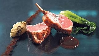 Sous vide and panfried Queensland lamb from Zafferano