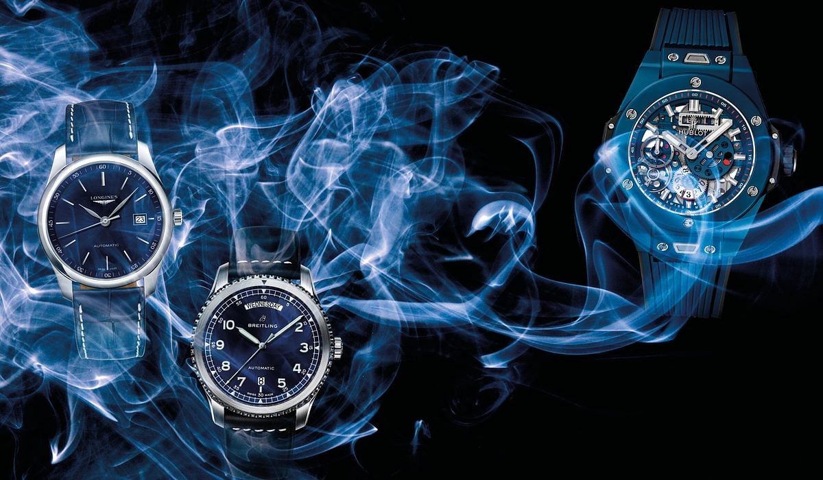 blue luxury watches the peak singapore