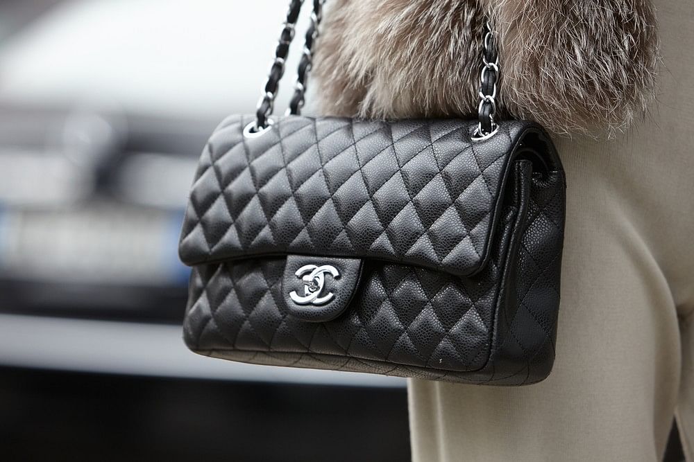 Chanel Small 2.55 Handbag in Black Quilted Suede — UFO No More