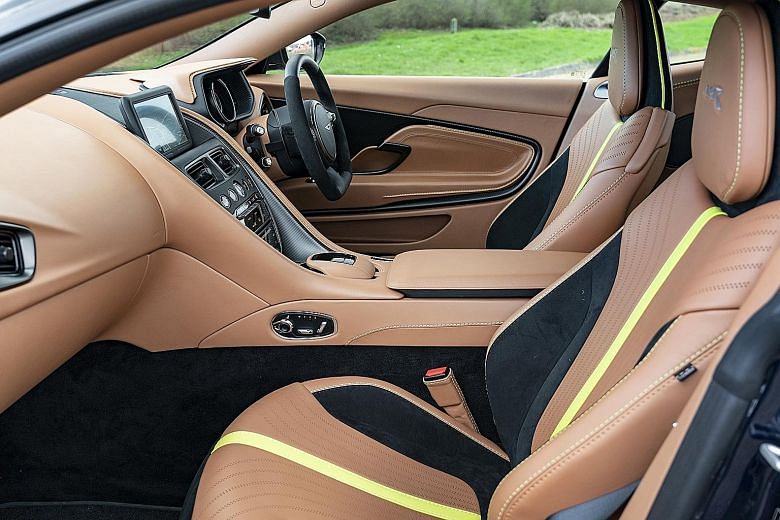Aston Martin DB11 AMR interior
