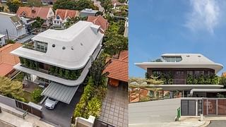 Luxury homes Singapore A D Lab Double Wing House