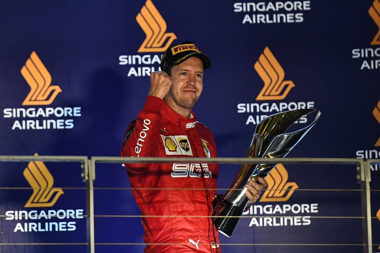 Sebastian Vettel © Mohd RASFAN - AFP