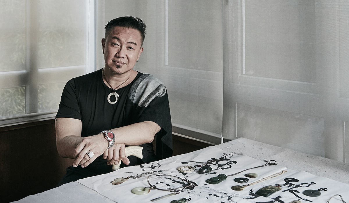 Jade Collector Mark Chan, The Peak Singapore