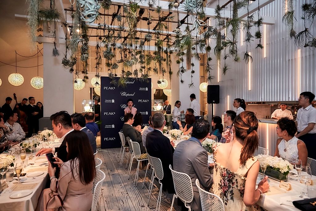 Standard Chartered Priority Private dinner with Visa Infinite and