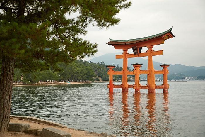 Orange Torii Itsukushima