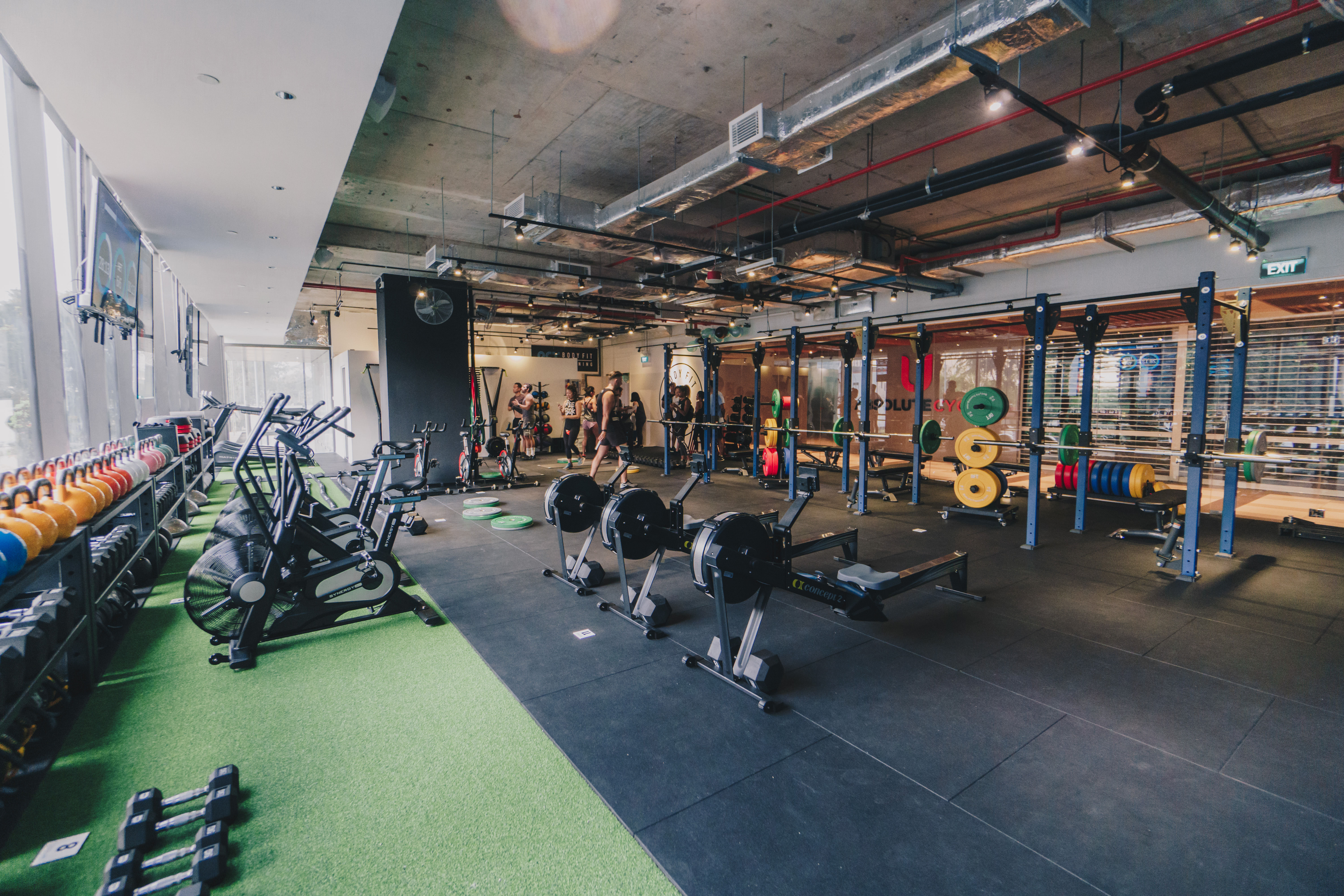 The Bodyfit Training gym at OUE Downtown