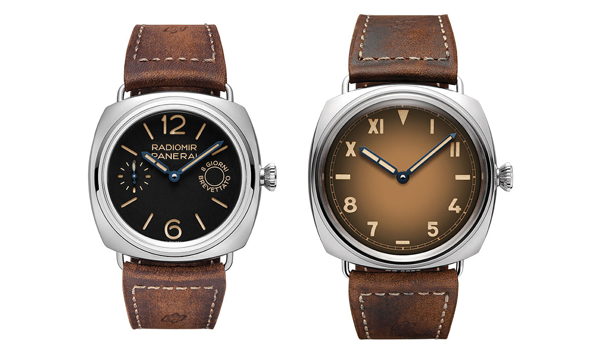 Wear some vintage military chic on your wrist with these two