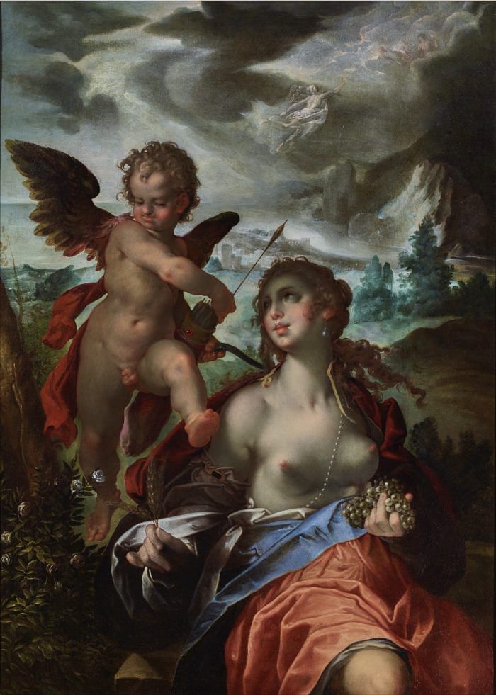 Bartholomeus-Spranger-Venus-And-Cupid-With-Mercury-And-Psyche-artwork
