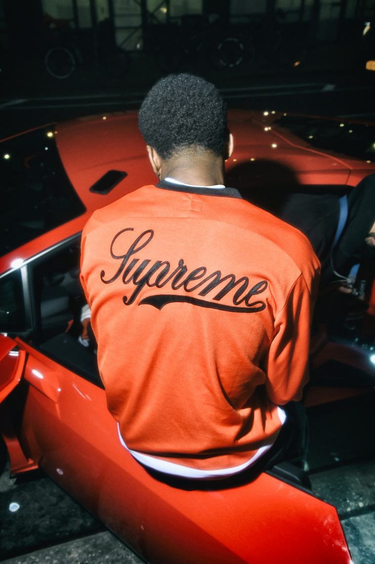 An unlikely pairing: Lamborghini and Supreme team up for a capsule