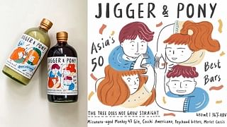 Jigger & Pony's anniversary cocktail