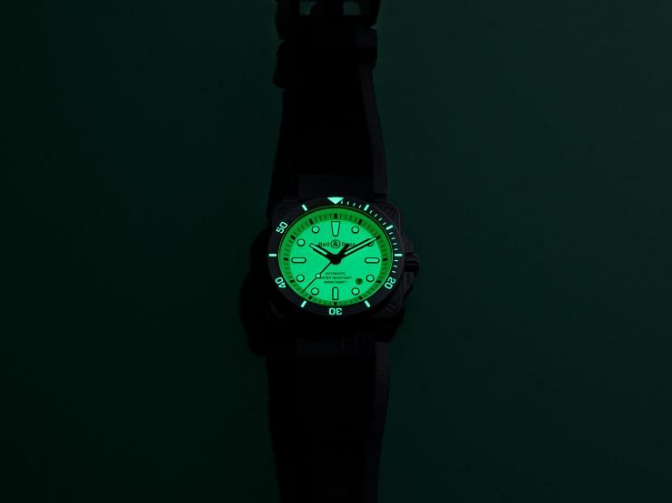 The new Bell Ross BR 03 92 Diver Full Lum might be the brightest