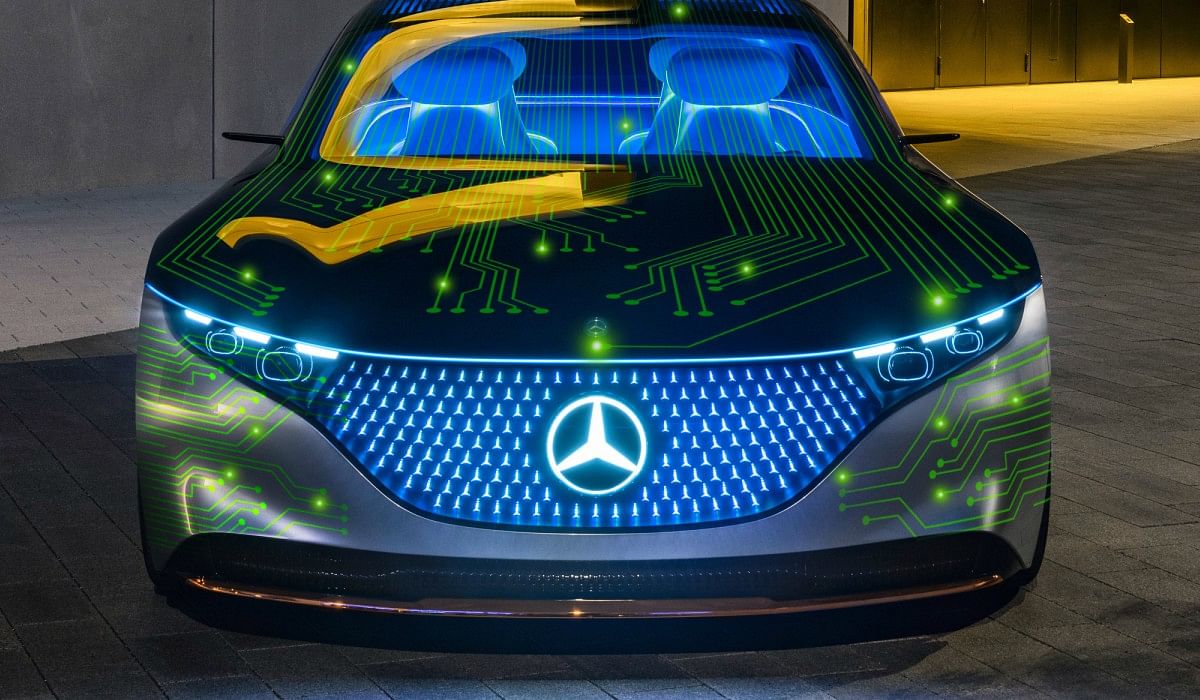 Mercedes-Benz NVIDIA collab autonomous vehicles