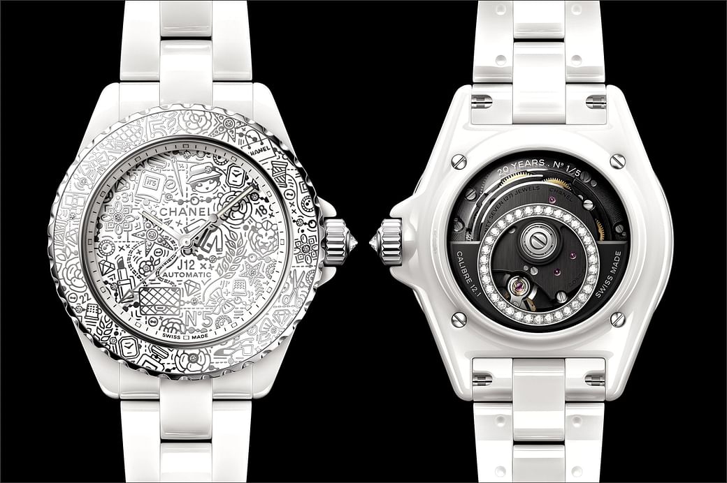 Chanel celebrates the 20th anniversary of its J12 watch with