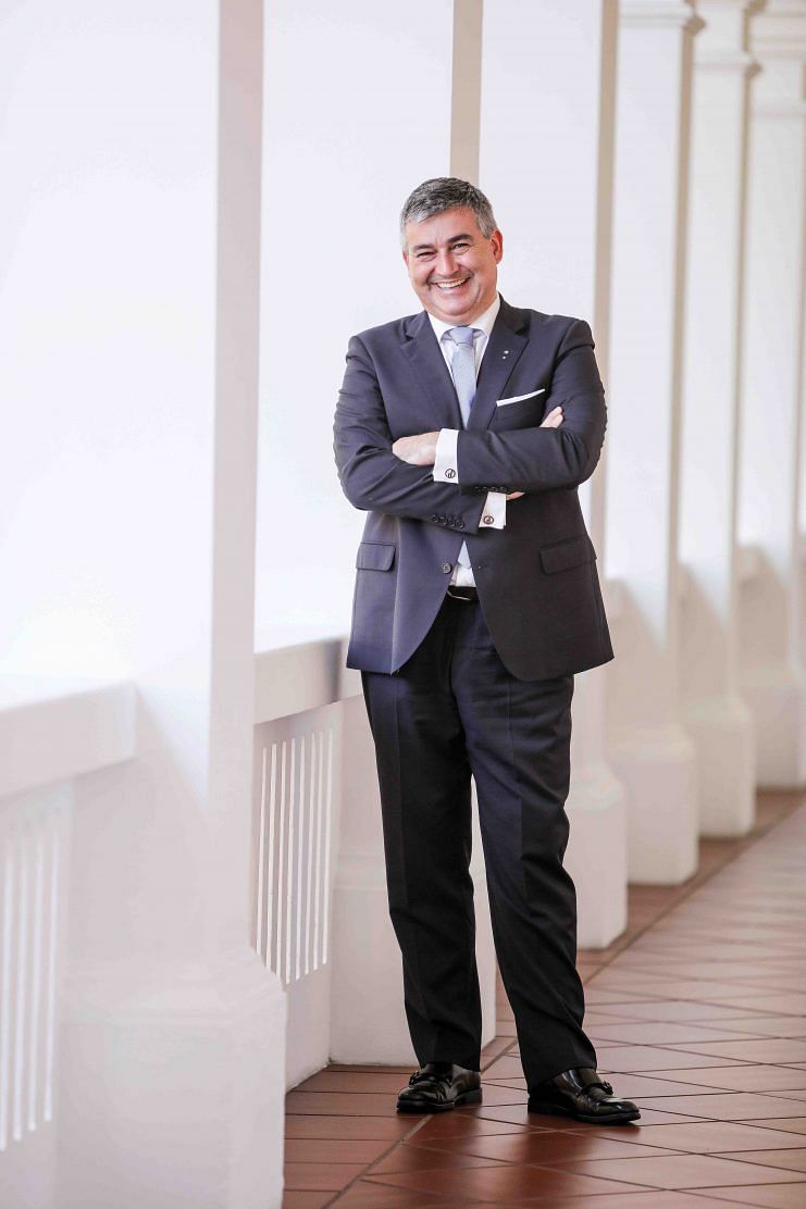 Fernando Gibaja, general manager of Capella Singapore.