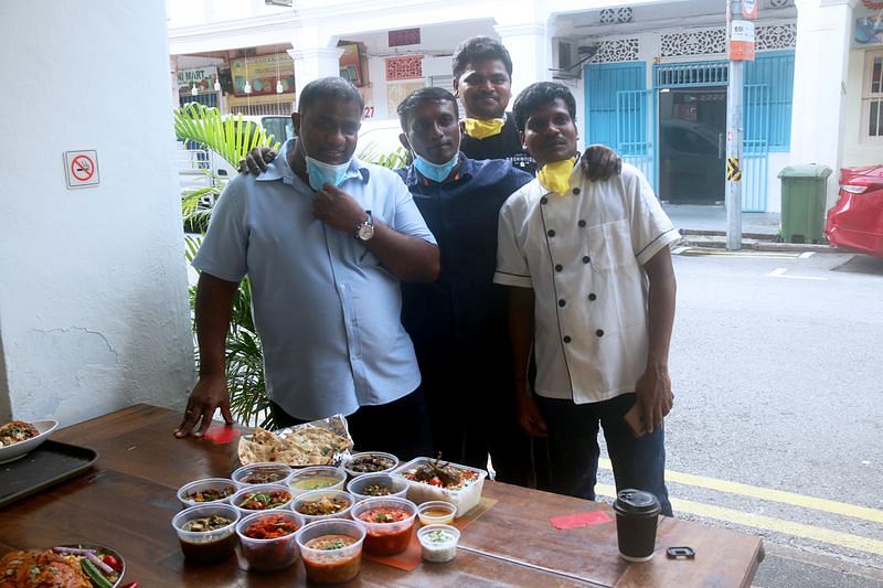 Chef Govind and the team