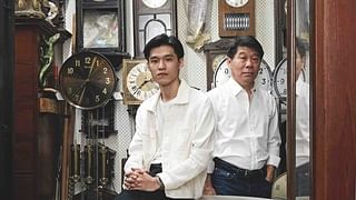 Shawn Lim is the third generation business owner of Cheong Ann Watch Maker. He is pictured beside his father David.