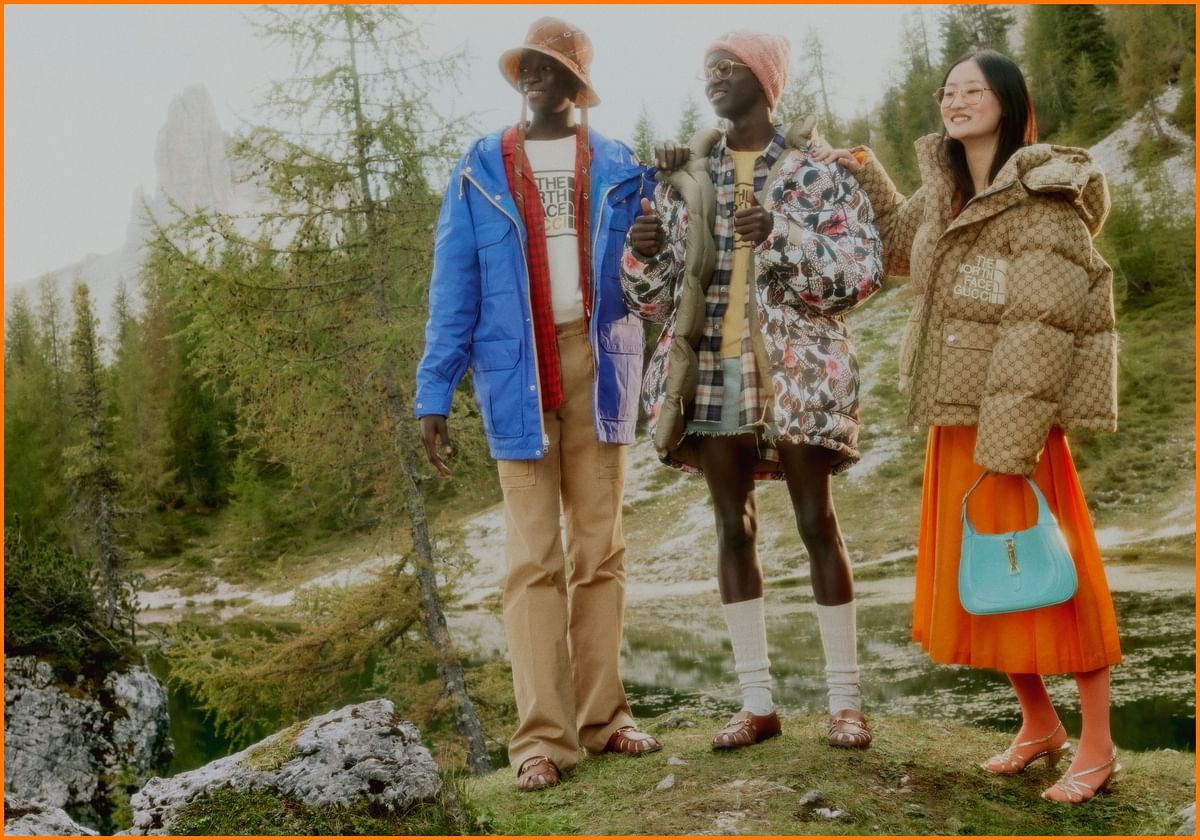 Gucci teams up with The North Face on the ultimate glamping gear