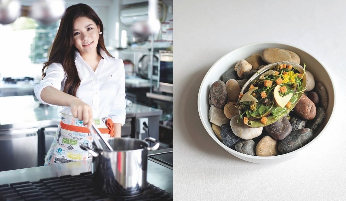 Korean produce Chef Olivia lee