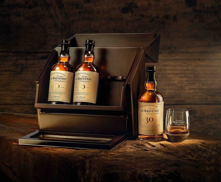 The Balvenie x Royal Selanger ultra limited edition collector's box.