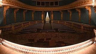 The Queen's theatre of the Chateau de Versailles