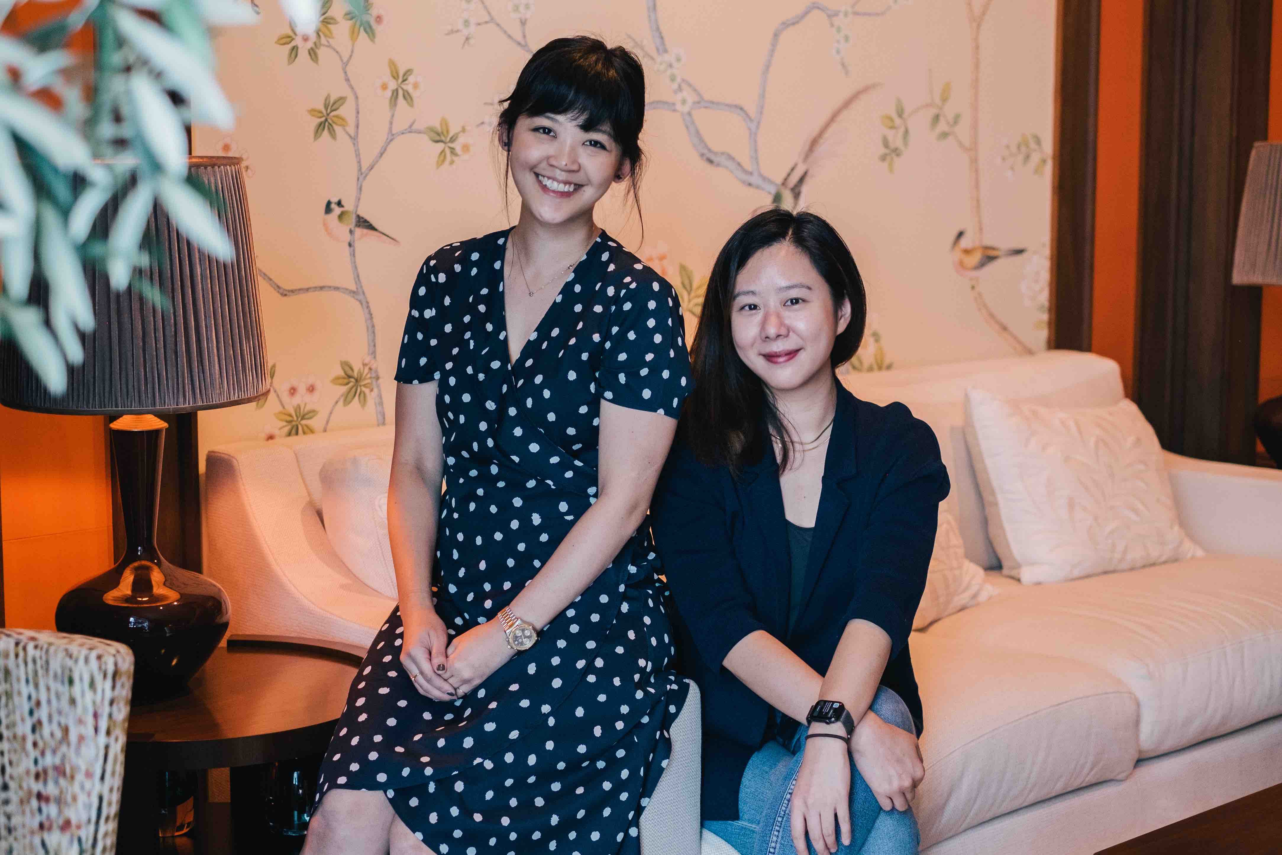 ZumVet co-founders Athena Lee and Grace Su