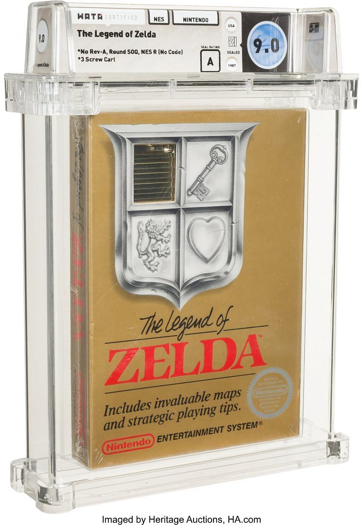 The_Legend_of_Zelda_Wata_9.0_A_Sealed_No_Rev-A_Round_SOQ_Early_Production_NES_Nintendo_1987_USA_Heritage_Auctions