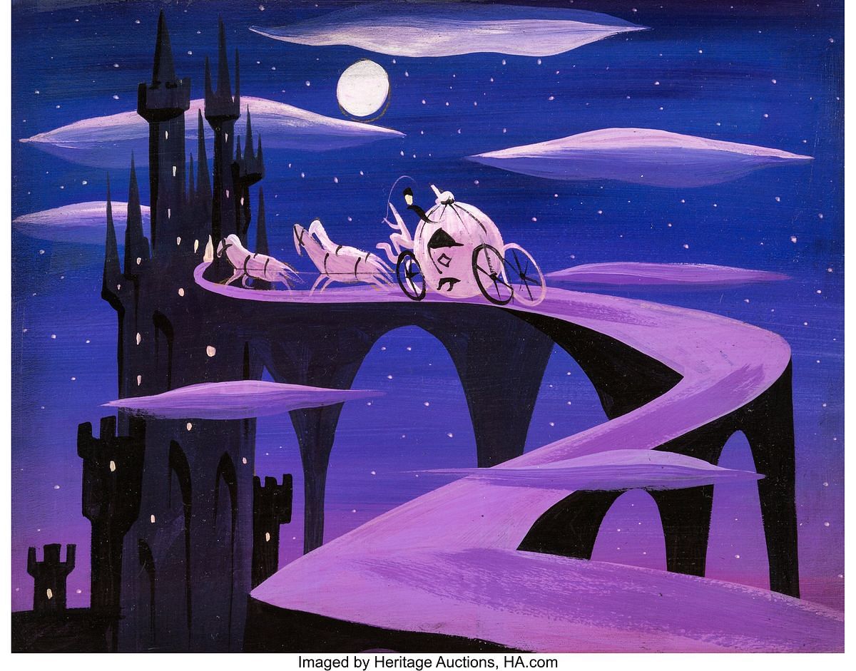 Mary Blair Cinderella Magic Coach Concept Painting (Walt Disney, 1950)_Heritage_Auctions