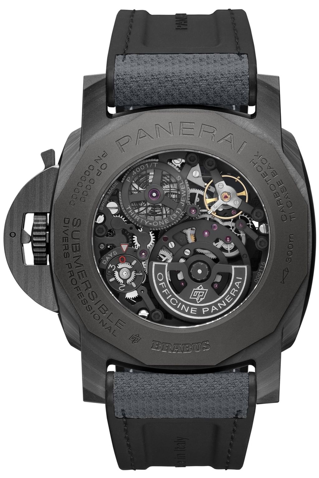 Panerai debuts its first skeleton watch with automatic movement