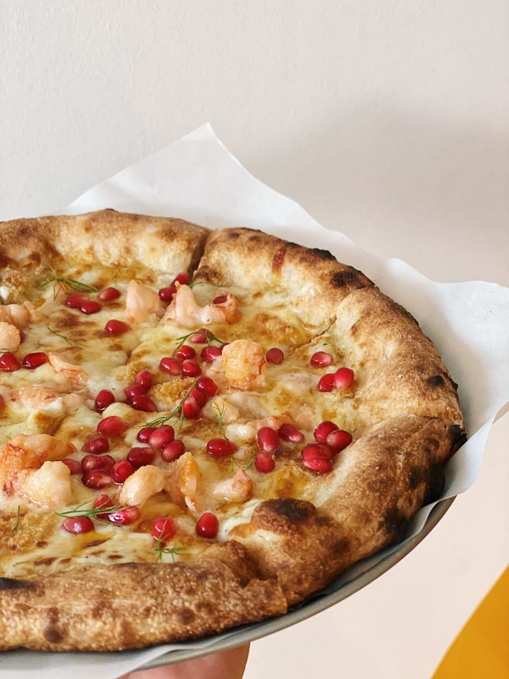 The Prawn Star pizza from Yeast Side.