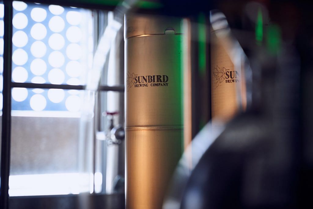Sunbird brewery, tanks