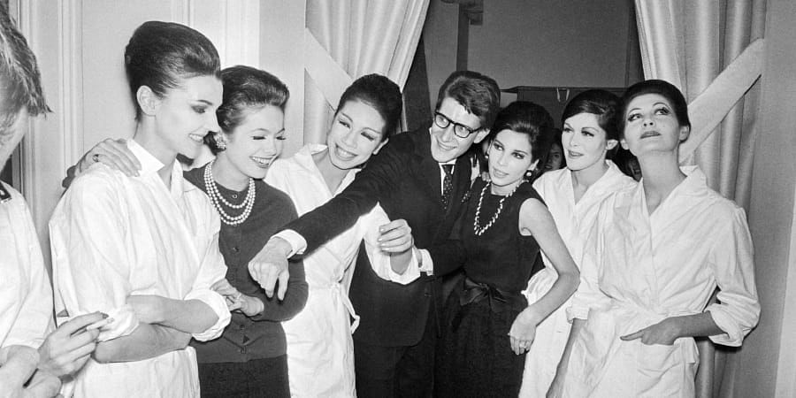 Yves saint laurent catalog of the exhibition held hotsell at the costume